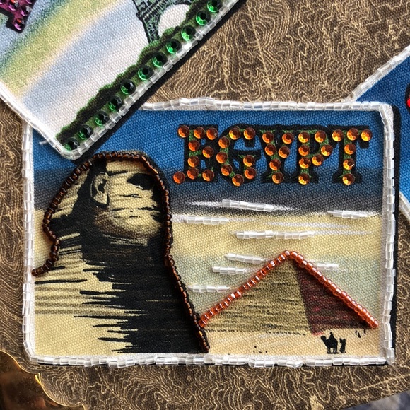 Travel Cigar Box Purse Bamboo Handle Y2K Vintage - Picture 5 of 10